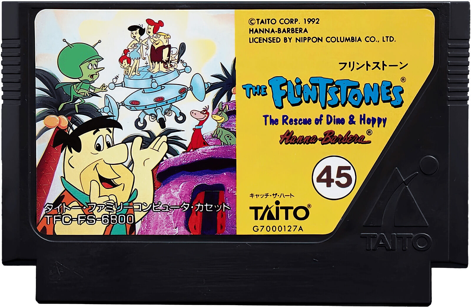 Лицензионный картридж Flintstones - Rescue of Dino & Hoppy для Famicom